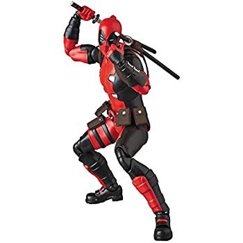 【中古】 MAFEX マフェックス No.082 デッドプール グリヒル アート バージョン 全高約160mm 塗装済み 可動フィギュア