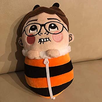 【中古】 HIKAKIN ヒカキン ブンブンみつばち ハチキン オレンジ ぬいぐるみ|AJIMURA-SHOP