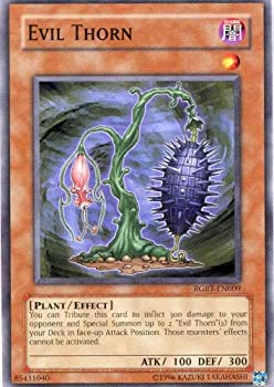 【中古】 遊戯王 英語版 Evil Thorn (RGBT-EN009) - Raging Battle - Unlimited Edition - Common
