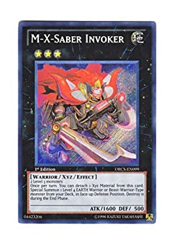 【中古】 遊戯王 英語版 ORCS-EN099 M-X-Saber Invoker M.X-セイバー インヴォーカー (シークレットレア) 1st Edition｜AJIMURA-SHOP