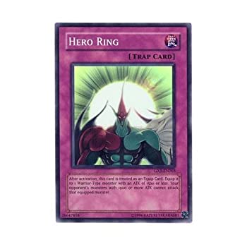 【中古】 Yu-Gi-Oh! - Hero Ring (GX1-EN003) - GX Duel Academy GBA Promo - Promo Edition - Super Rare