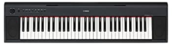 【中古】 YAMAHA 電子キーボード piaggero (ピアジェーロ) ブラック NP-11