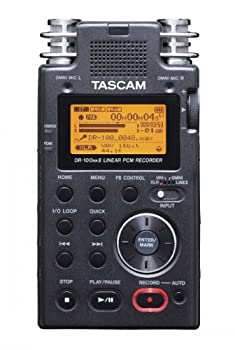 【中古】 TASCAM 直線的PCMリコーダー 24bit 96kHz相応う DR-100MKII
