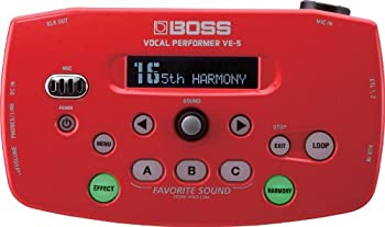 【中古】 BOSS ボス Vocal Performer レッド VE-5-RD｜AJIMURA-SHOP