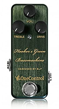 【中古】 One Control ワンコントロール エフェクター ベース用 オーバードライブ Hooker's Green Bass Machine