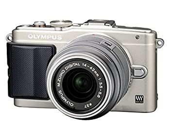 【中古】 OLYMPUS オリンパス ミラーレス一眼 PEN Lite E-PL6 レンズキット シルバー E-PL6 LKIT SLV