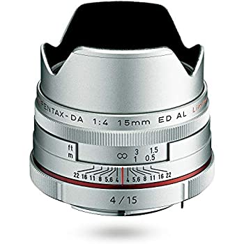 【中古】 HD PENTAX-DA 15mmF4ED AL Limited シルバー 超広角単焦点レンズ 21480