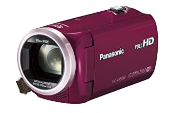 【中古】 パナソニック デジタルハイビジョンビデオカメラ 内蔵メモリー32GB レッド HC-V550M-R|AJIMURA-SHOP