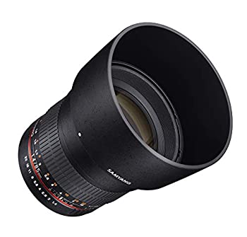 【中古】 SAMYANG SY85M-E 85mm F1.4 非球面ハイスピードレンズ SONY Eマウントカメラ用