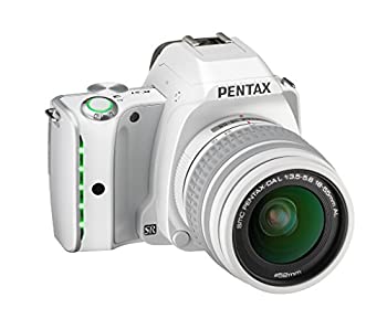 【中古】 RICOH リコー デジタル一眼一眼レフ PENTAX K-S1 水晶体一揃いの道具 [DAL18-55粍] 白いこと PENTAX K-S1 LENSKIT WHITE 06461