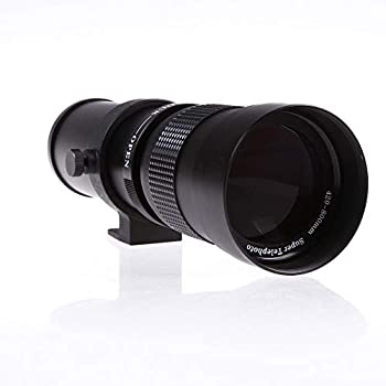 【中古】 FocusFoto 420-800粍 F/8.3-16 百貨店望遠望遠レンズ ハウツー物興味の中心 無料のTマウントアダプタ3個付き添い人 Canon Nikon SONY DSLR写真器