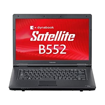 【中古】 TOSHIBA 東芝 dynabook Satellite B552 H Windows7 Core i5-3320M PB552HEA1R5A71 メモリ4GB HDD320G DVDマルチドライブ|AJIMURA-SHOP