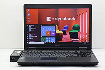【中古】 東芝 dynabook Satellite B552/G Core i3 2348M 2.3GHz/4GB/320GB/ヴィデオディスク/15.6W/FWXGA (1366x768) /Win10