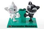 【中古】 ヤマト運輸 クロネコ＆シロネコ 印鑑立て クロネコメンバーズ