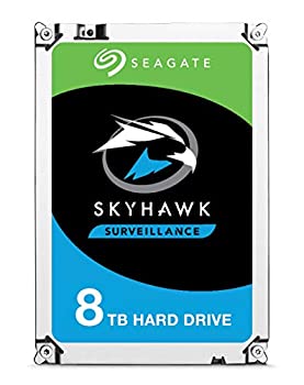 【中古】 ST8000VX0022 [surveillance向けHDD SkyHawk (8TB HDD 3.5インチ SATA 6G 256MB) ]