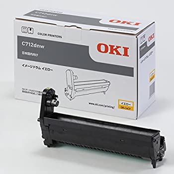 【中古】 沖データ イメージドラム イエロー (C712dnw) DR-C4CY｜AJIMURA-SHOP