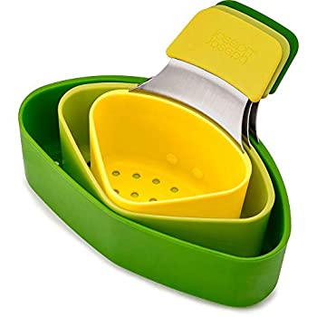 【中古】 Joseph Joseph ジョセフ ジョセフ 食洗器対応 重ねて収納 3サイズの スチーマー 蒸し器 (ネストスチーム) グリーン 40083