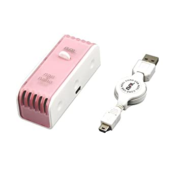 【中古】 BAL 車用 イオン発生器 nan nano USB取り付け型 ピンク 59g 1825