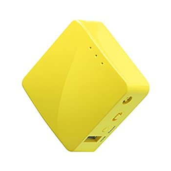 【中古】 GL.iNet GL-MT300N-V2 (Mango) 無線電話ローカルエリアネットワーク VPNトラベルルーター 中継ぎ器ブリッジ回路 11n/g/b 高性能300Mbps 128MB ランダムアクセス記憶装置 パウダーコンパクト 旅人宿用 Openwrtはたご屋