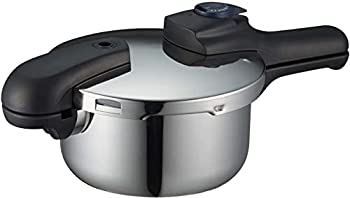 【中古】 パール金属 圧力鍋 2.5L IH対応 3層底 切り替え式 レシピ付 クイックエコ H-5039｜AJIMURA-SHOP