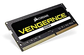 【中古】 CORSAIR DDR4-3800MHz ノートPC用 メモリモジュール VENGEANCE シリーズ 32GB [8GB×4枚] CMSX32GX4M4X3800C18