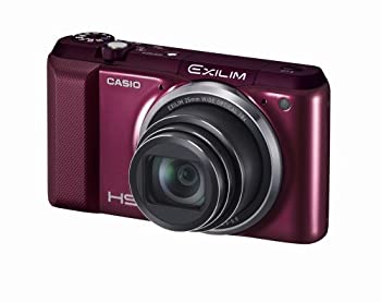 【中古】 CASIO カシオ デジタル写真機 EXILIM EXZR850RD 1610万絵素 Wi-Fi役立つこと 合い間映画化 光学18倍望遠レンズ EX-ZR850RD 赤いこと