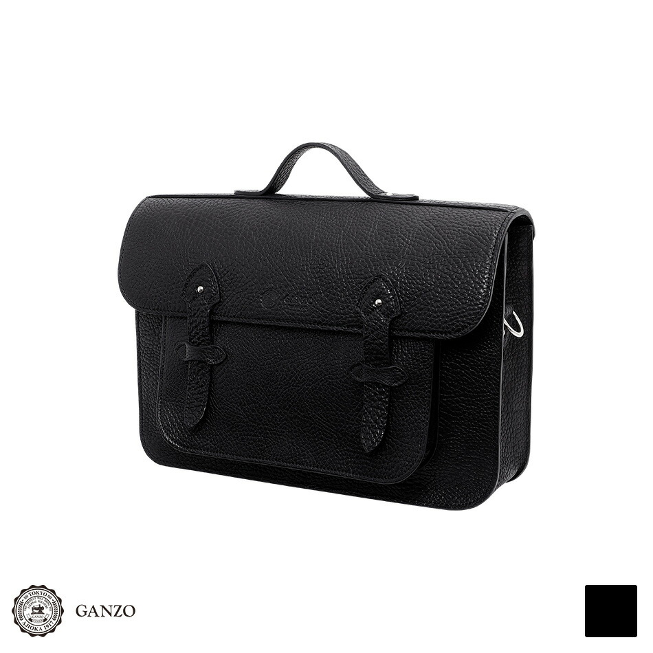 GANZO CB‐1 ブリーフケース キャンバス レザー ブラック GANZO CB‐1 ブリーフケース キャンバス レザー ブラック 楽天