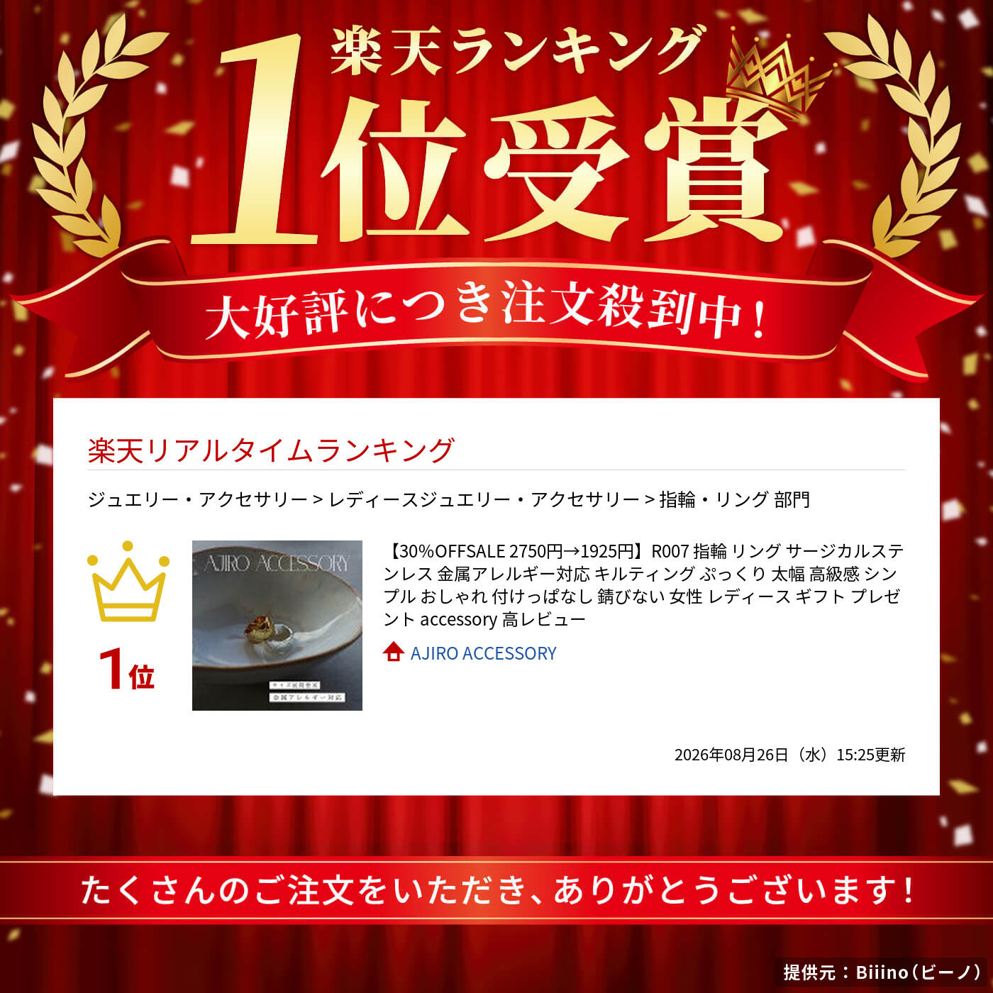 【10/1限定P10倍＆980円OFFクーポン】R007 指輪 リング サージカルステンレス 金属アレルギー対応 キルティング ぷっくり 太幅 高級感 シンプル おしゃれ 付けっぱなし 錆びない 女性 レディース ギフト プレゼント accessory 高レビュー