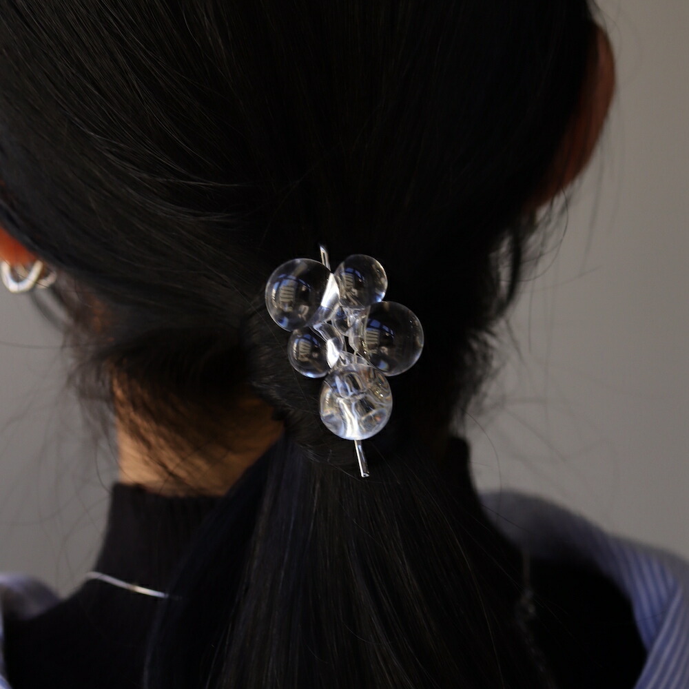 K18 「アミ クローバー」ピアス Orefice