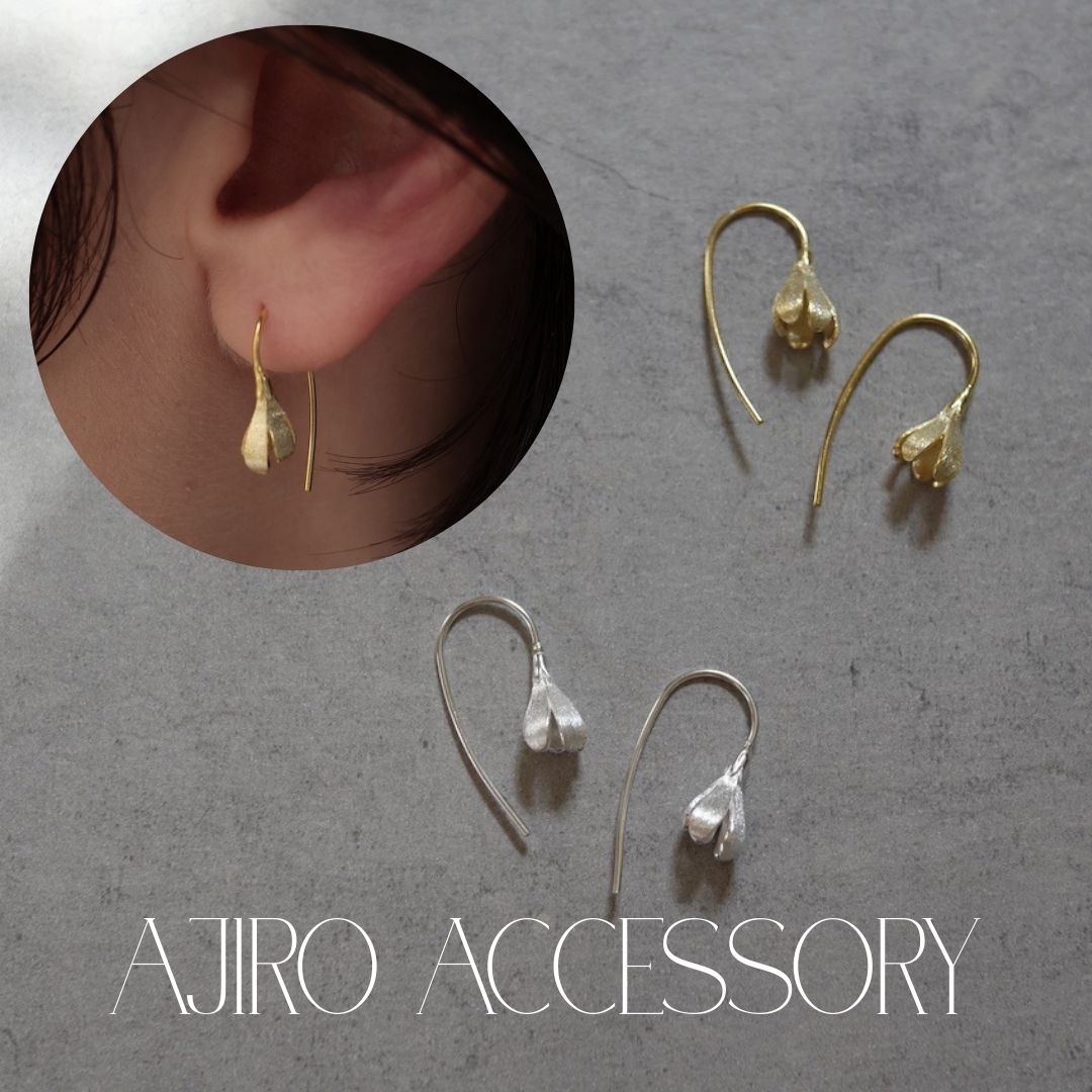 BOTTEGA VENETA ボッテガヴェネタ トライアングル ピアス イタリア正規