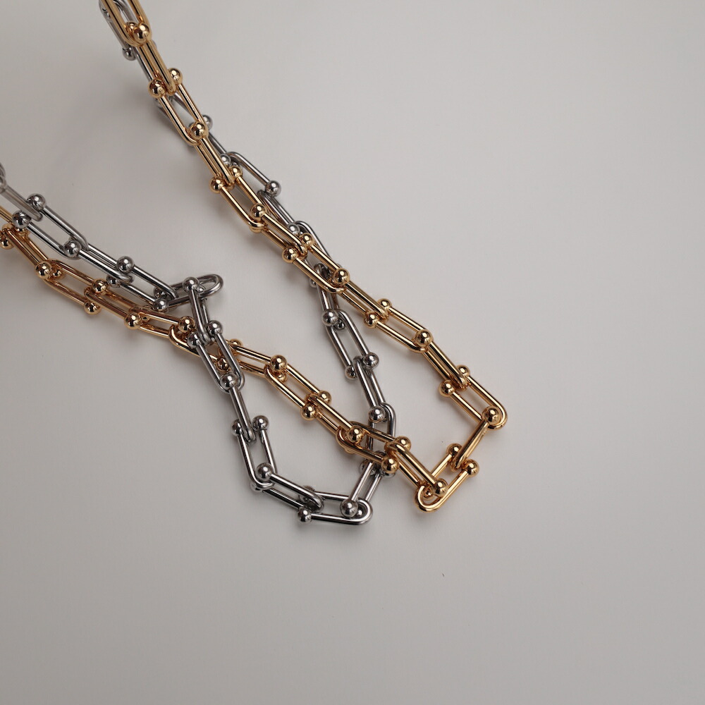 【10/1限定P10倍＆980円OFFクーポン】N101 ネックレス 金属アレルギー対応 サージカルステンレス シルバー ゴールド チョーカー ボール チェーン メンズライク おしゃれ レディース 女性 プレゼント 付けっぱなし ジュエリー 高レビュー
