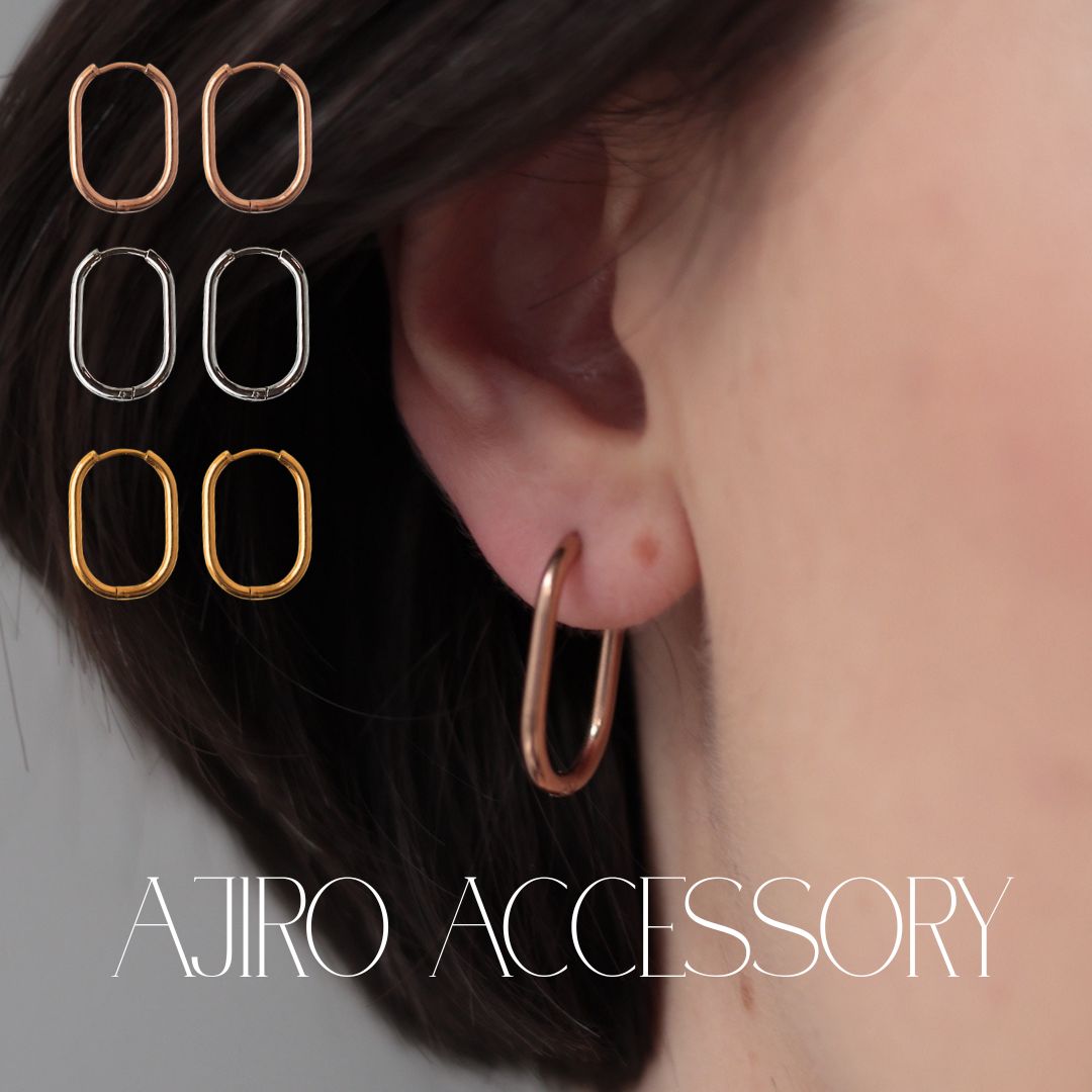 《福袋対象商品》P338 ピアス サージカルステンレス 金属アレルギー対応 つけっぱなし フープ キャッチレス フープピアス ギフト プレゼント シンプル おしゃれ レデイース メンズ 男女兼用 オフィス イチオシ 両耳用 ジュエリー 人気
