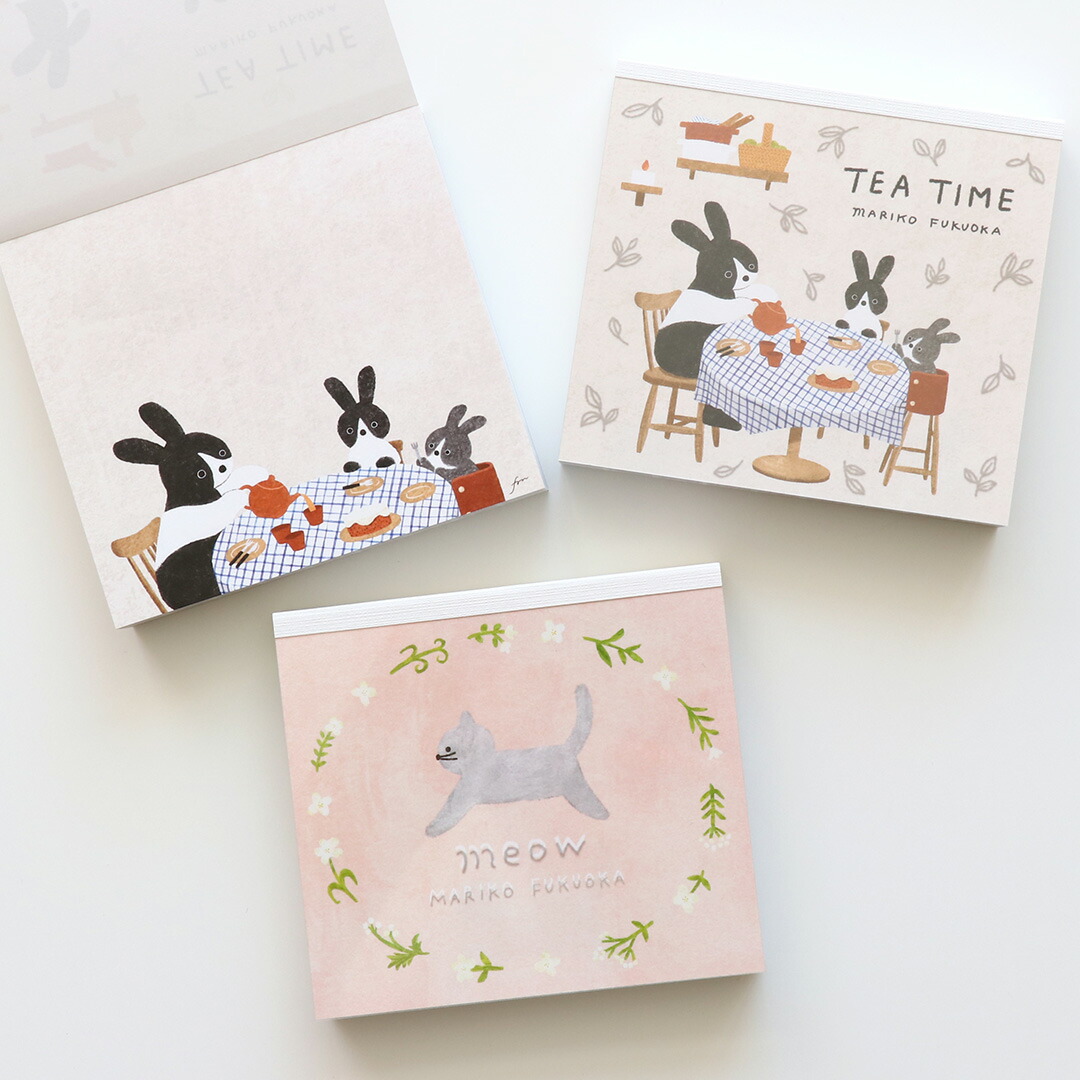 楽天市場】ブロックメモ Violet & Claire [ FIVE COOL CATS ] cozyca