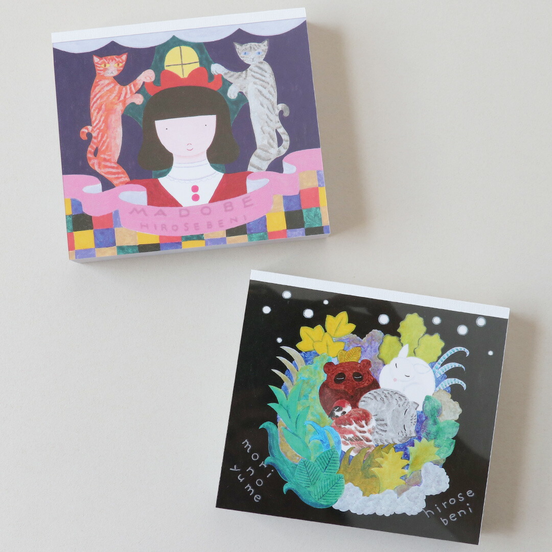 楽天市場】ブロックメモ Violet & Claire [ FIVE COOL CATS ] cozyca