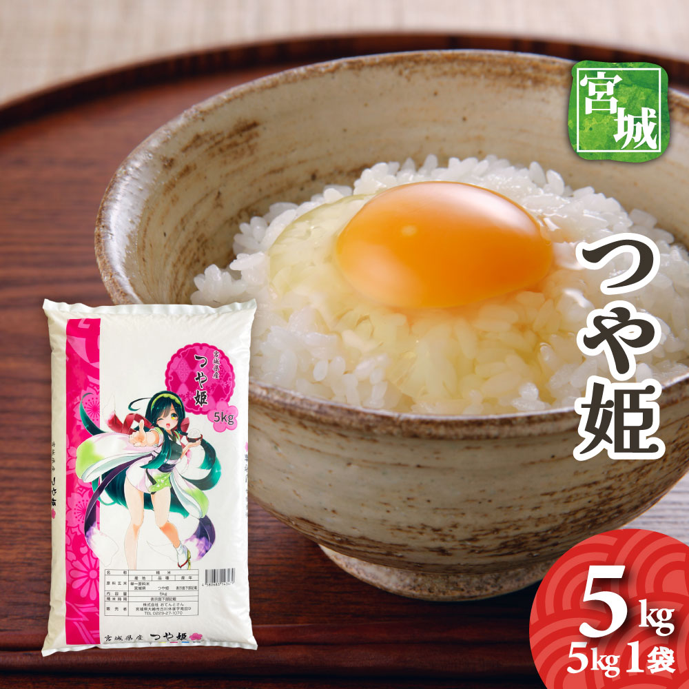 宮城県産つや姫 10kg つや姫 令和6年産 〈つや姫 10kg 白米〉 宮城県産 米 お米 精米