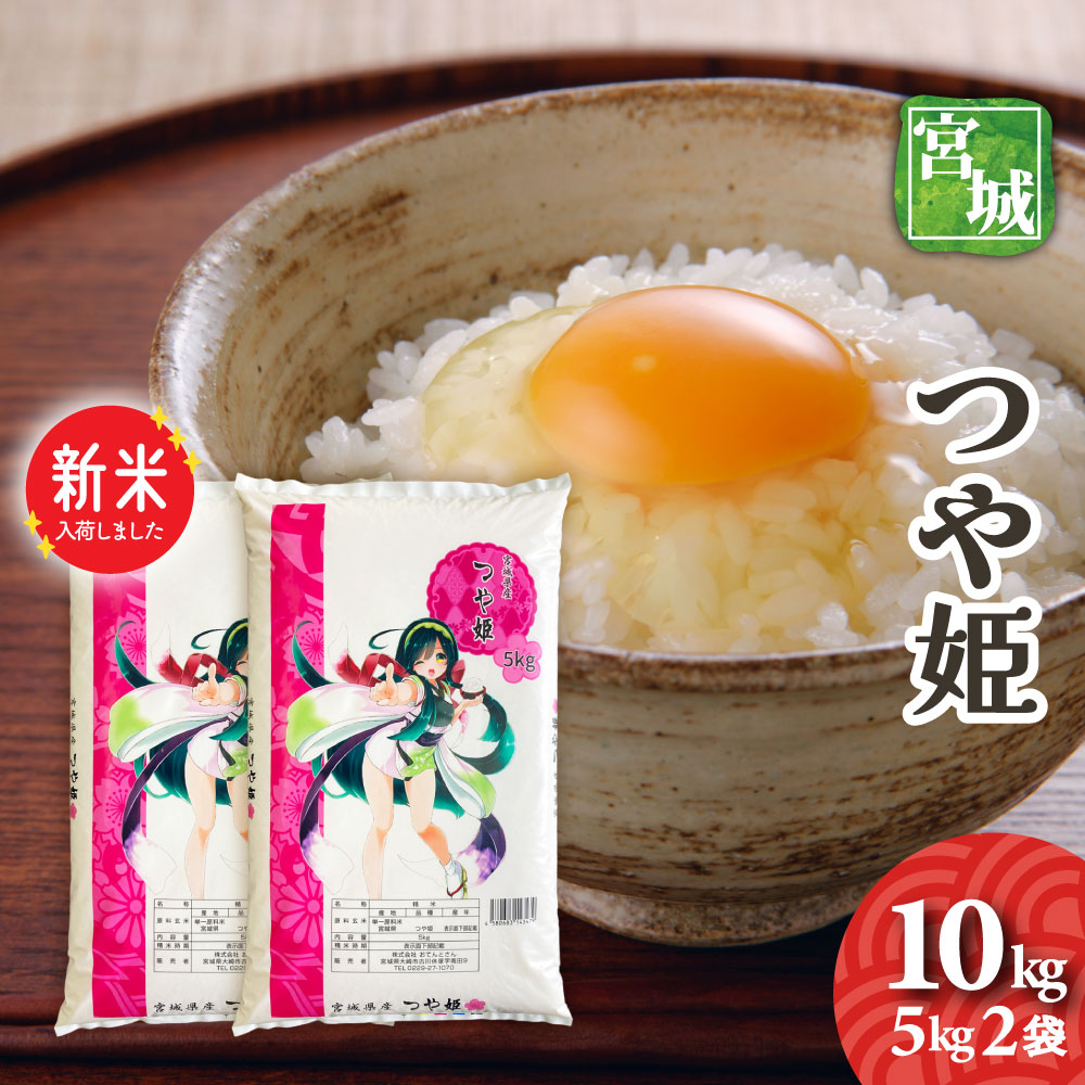 令和5年産　古米　10kg　ひとめぼれ②　精米済み ひとめぼれ お米 10kg (5kg×2袋) 山形県産 令和5年産 精米