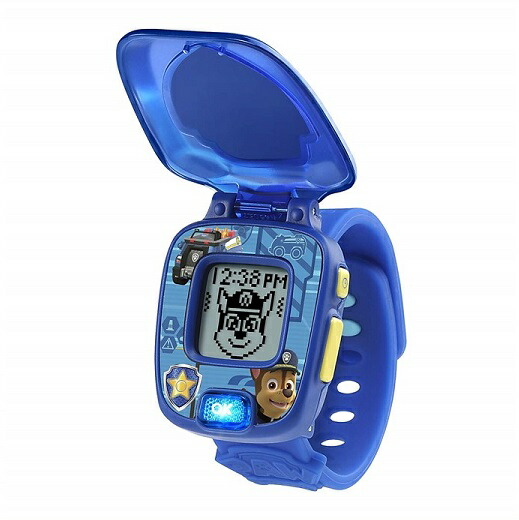 楽天市場 Vtech パウパトロール ラーニングウォッチ チェイス Paw Patrol Chase Learning Watch Blue 青 時計 アラーム タイマー ストップウォッチ 4種のゲーム ａｊマート