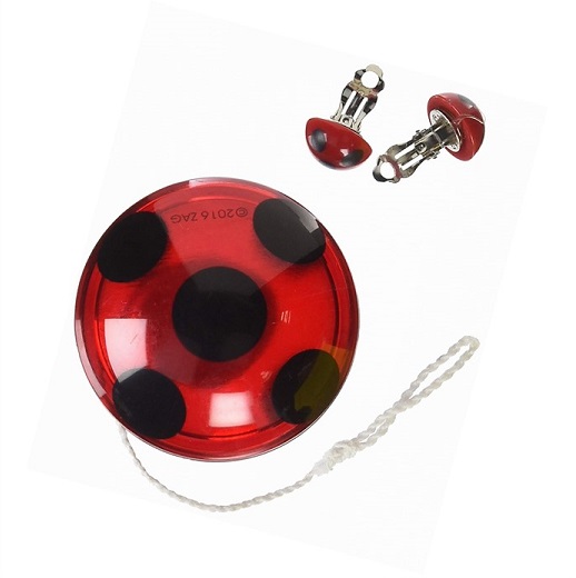 ミラキュラス アクセサリーセット イヤリング ヨーヨー 代引不可 公式サイト レディバグ てんとう虫 Rubies Ladybug Miraculous