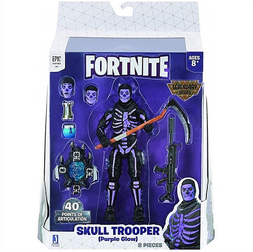 Fortnite フォートナイト スカルトルーパー フィギュア Legendary Series Figure Skull Trooper アクション フィギュア おもちゃ 公式 レジェンダリーシリーズ Kanal9tv Com