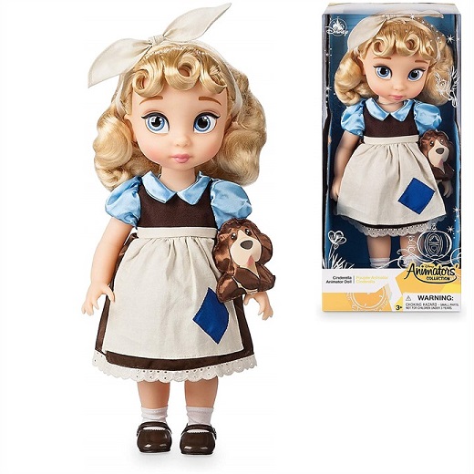 Disney ディズニー アニメーター 固まり おドールさん シンデレラ Animators Collection Cinderella Doll 人形 アニメータードール 図形 コレクション 手遊び 処子用法 御召しもの トドラードール Dhomo It