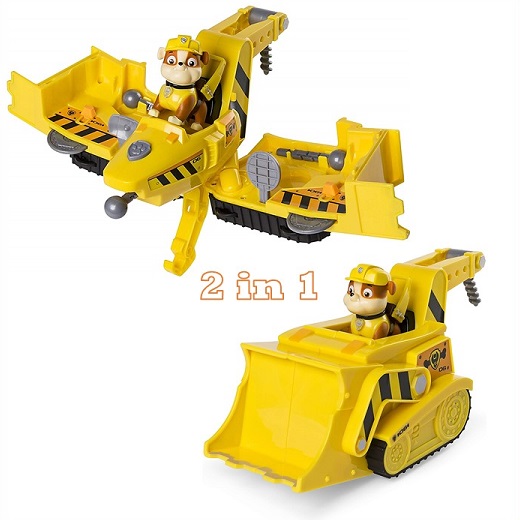 楽天市場 Paw Patrol パウパトロール ラブル 変形ビークル ブルドーザーからジェット機に Flip Fly Rubble 2 In 1 Transforming Vehicle おもちゃ プレゼント 誕生日 クリスマス ａｊマート