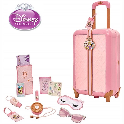 楽天市場 Disney Princess ディズニープリンセス トラベル スーツケース プレイセット 17点セット おもちゃ バッグ 誕生日 アイマスク サングラス パスポート 旅行ごっこ 女の子 ａｊマート