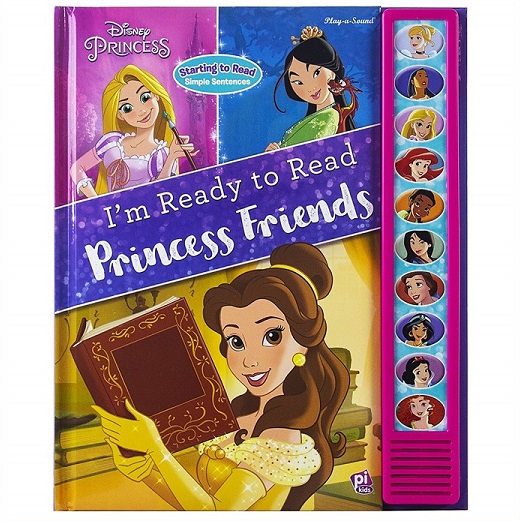 楽天市場 Disney Princess ディズニープリンセス サウンドブック I M Ready To Read Princess Friends Sound Book 英語音声 読み上げ 英語絵本 リーディング ａｊマート