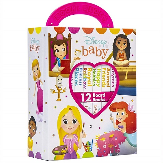 楽天市場 Disney Baby Princess ディズニー ベビー プリンセス 英語絵本 12冊セット マイファーストライブラリー 英語 絵本 ミニサイズ ディズニープリンセス ａｊマート