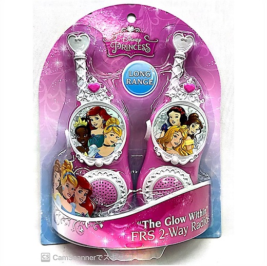 楽天市場 ディズニープリンセス トランシーバー Disney Princess Enchanting Walkie Talkies For Kids おもちゃ 女の子用 プレゼント ゲーム ウォーキートーキー ａｊマート