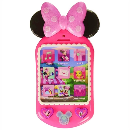 楽天市場 ディズニージュニア ミニーマウス おもちゃのスマホ 携帯電話 スマートフォン クリスマス 誕生日 ａｊマート