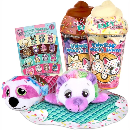 楽天市場 Basic Fun キューティート サプライズトイ アイスクリームシリーズ ベビーフレンド Cutetitos Babitos 2 Pack Ice Cream Series ワッフルコーン おもちゃ 人形 女の子用 プレゼント Lolサプライズ ぬいぐるみ 誕生日 クリスマス Lol ａｊマート