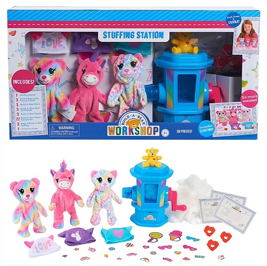 楽天市場 Build A Bear ビルドアベア ワークショップ スタッフィングステーション ぬいぐるみ付き ビルド ア ベア おもちゃ 人形 女の子用 プレゼント 誕生日 クリスマス ａｊマート