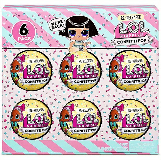 楽天市場 L O L Surprise Lol サプライズ コンフェッティ 6個セット ファラオベイブ リリースドール With 9 サプライズ 6 Pack Confetti Pharaoh Babe おもちゃ 人形 女の子用 Lolサプライズ ａｊマート