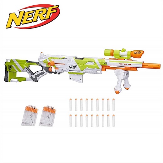 楽天市場 Nerf ナーフ Nストライク エリート Longstrike Nerf Modulus Toy Blaster With Barrel Extension ロングストライク スポーツトイガン おもちゃの鉄砲 銃あそび ごっこあそび アウトドア スポンジガン ａｊマート